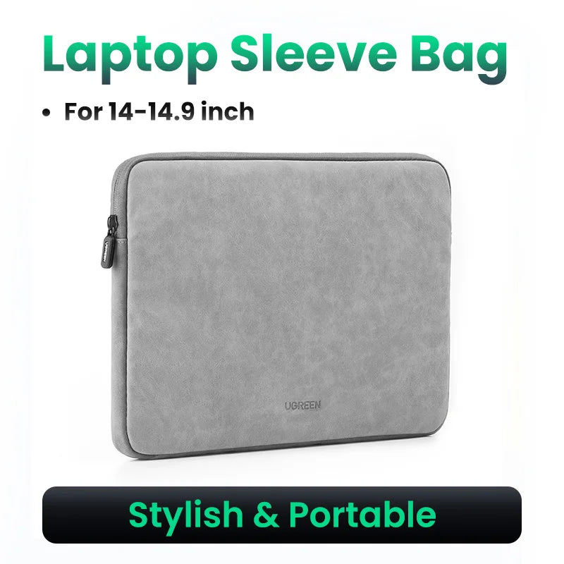 Leder Laptop-Tasche 13–12 Zoll MacBook & iPad