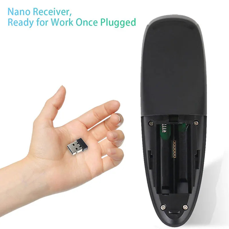 Air-Mouse Sprachfernbedienung 2.4G mit Gyrosensor