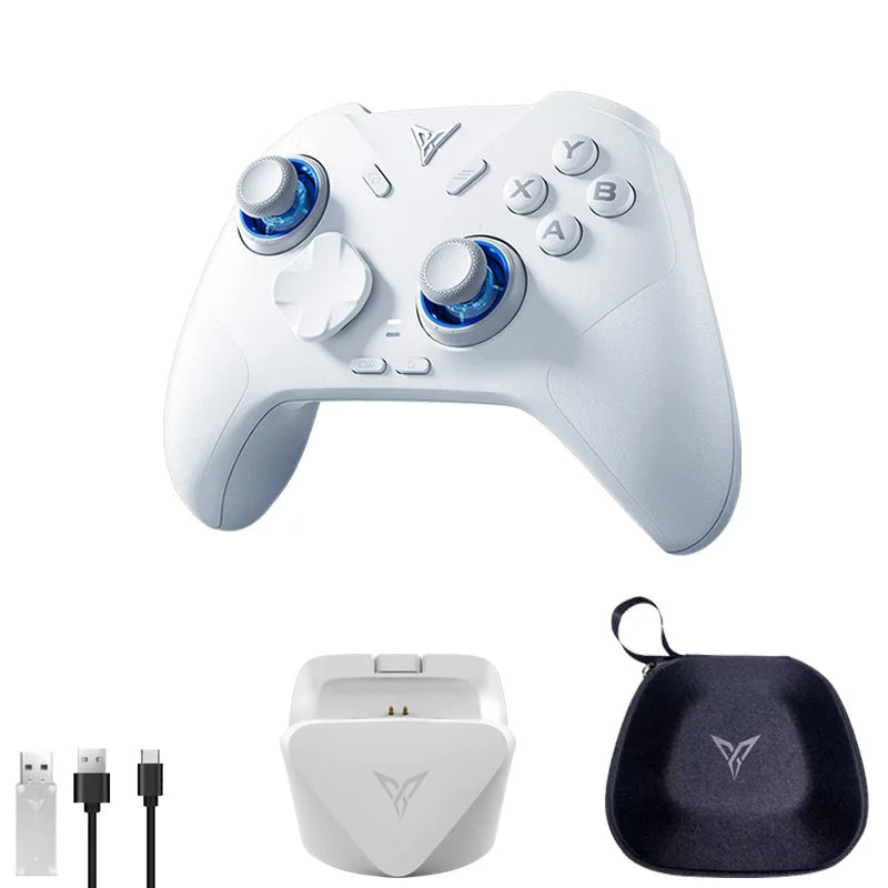Flydigi Direwolf 4 wireless game controller with dock