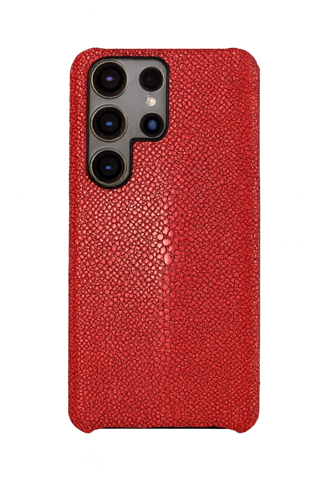 Genuine stingray leather case for Samsung S25 luxury