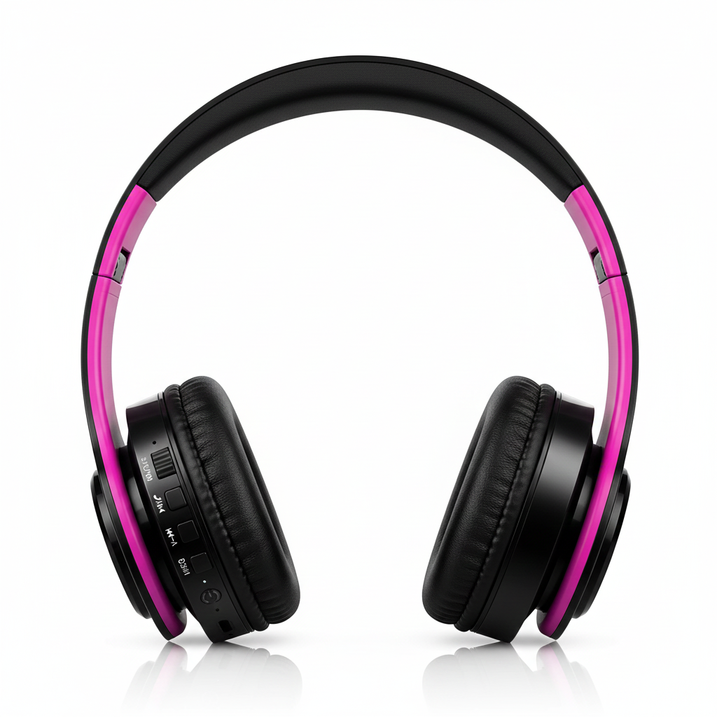 Wireless Bluetooth headphones for girls