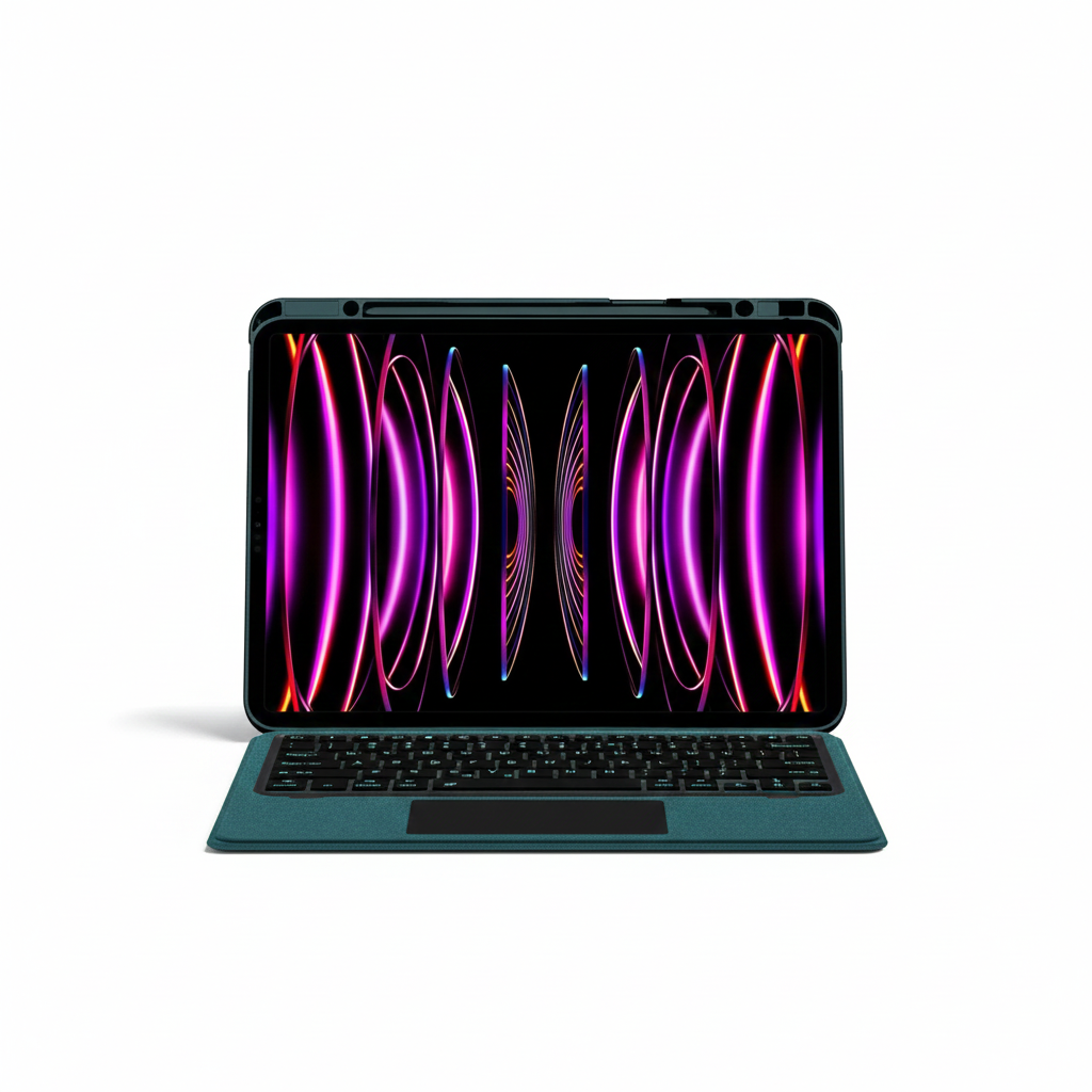 Tastatur mit Hintergrundbeleuchtung für iPad Pro & Air Hülle 11–13 Zoll