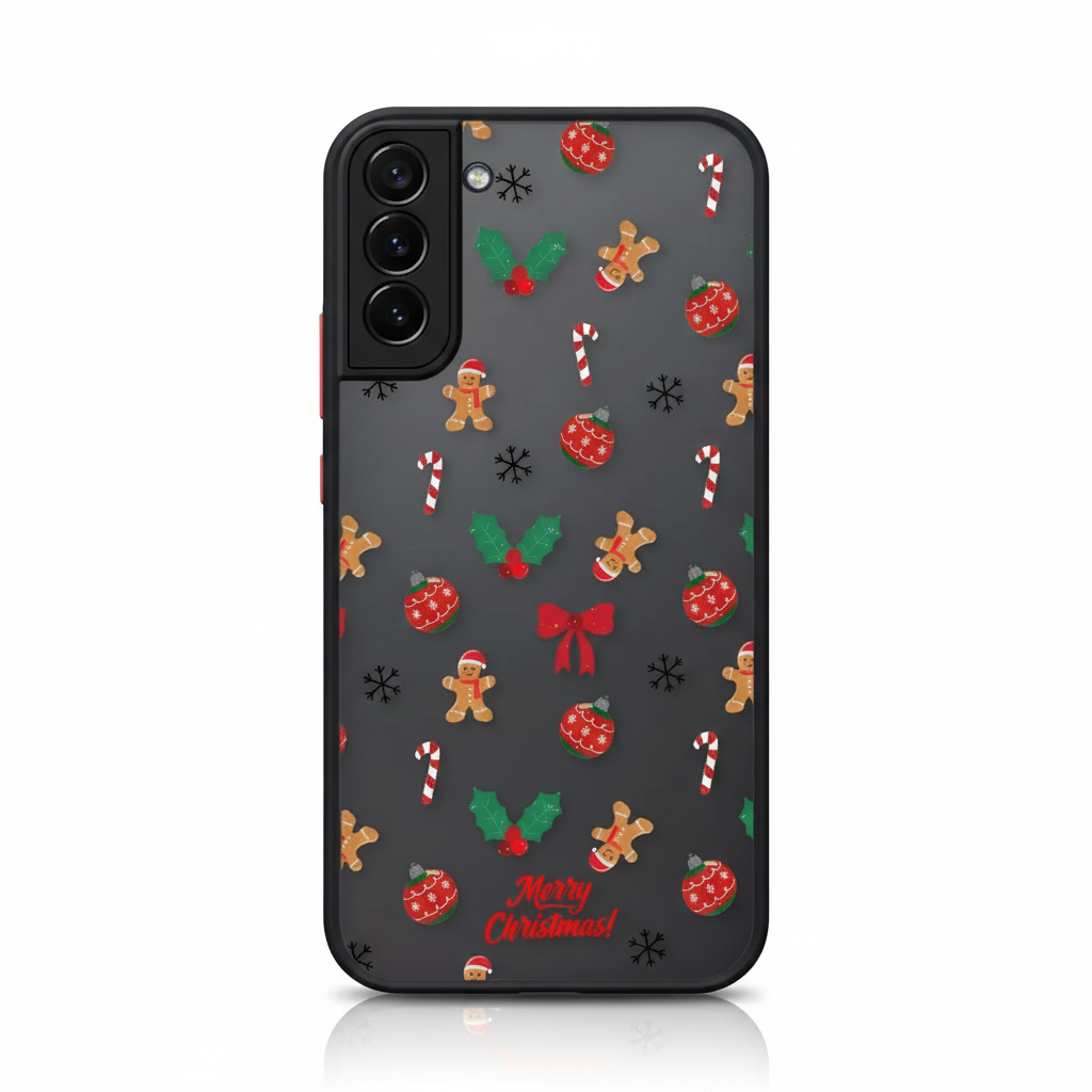 Cute Christmas Candy phone case for Samsung S25