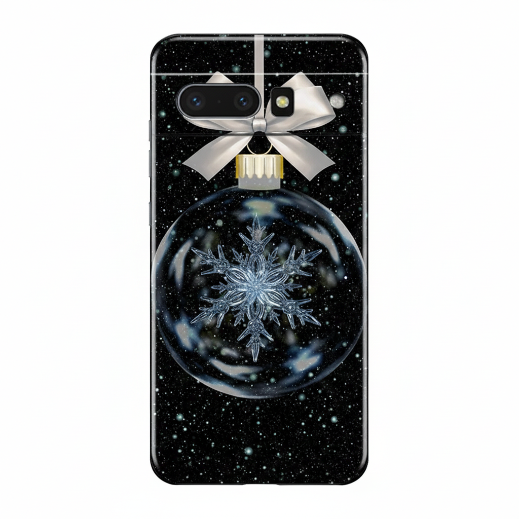 Soft Christmas TPU case for Google Pixel 8 and 9 series, shockproof, flexible, non-slip, durable, perfect fit, festive silicone case