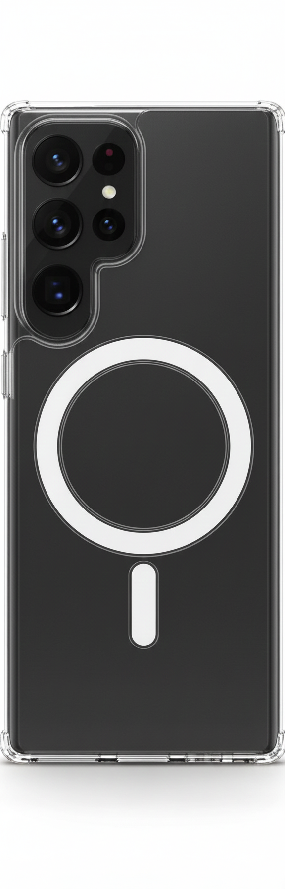 Transparente Magnethülle Magsafe für Samsung S25