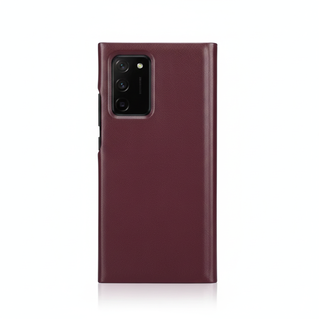 Minimalistische Leder Kartenhalter Hülle Samsung