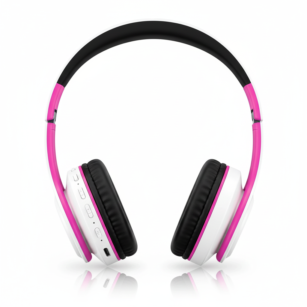 Wireless Bluetooth headphones for girls