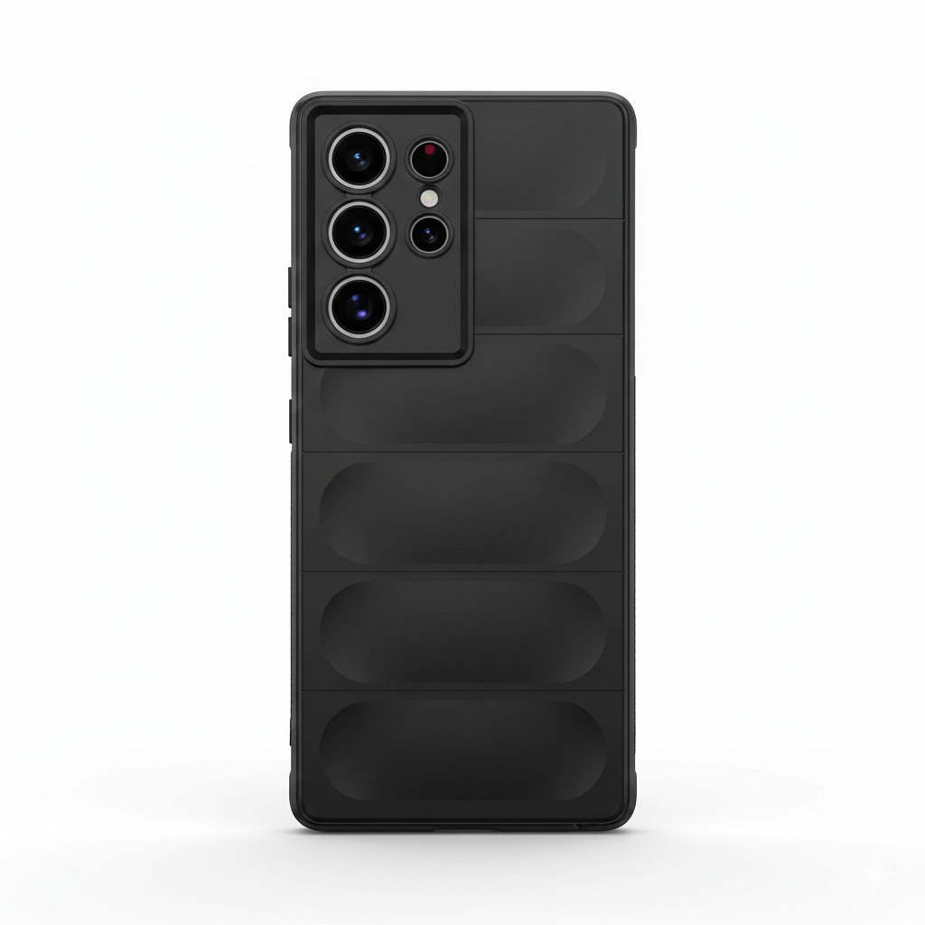 Matte Silikonhülle stoßfest für Samsung Galaxy