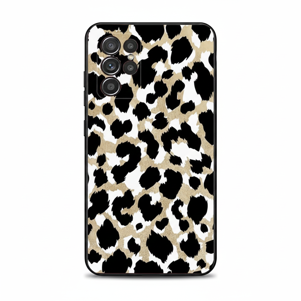 Pink leopard print case for Samsung Galaxy models