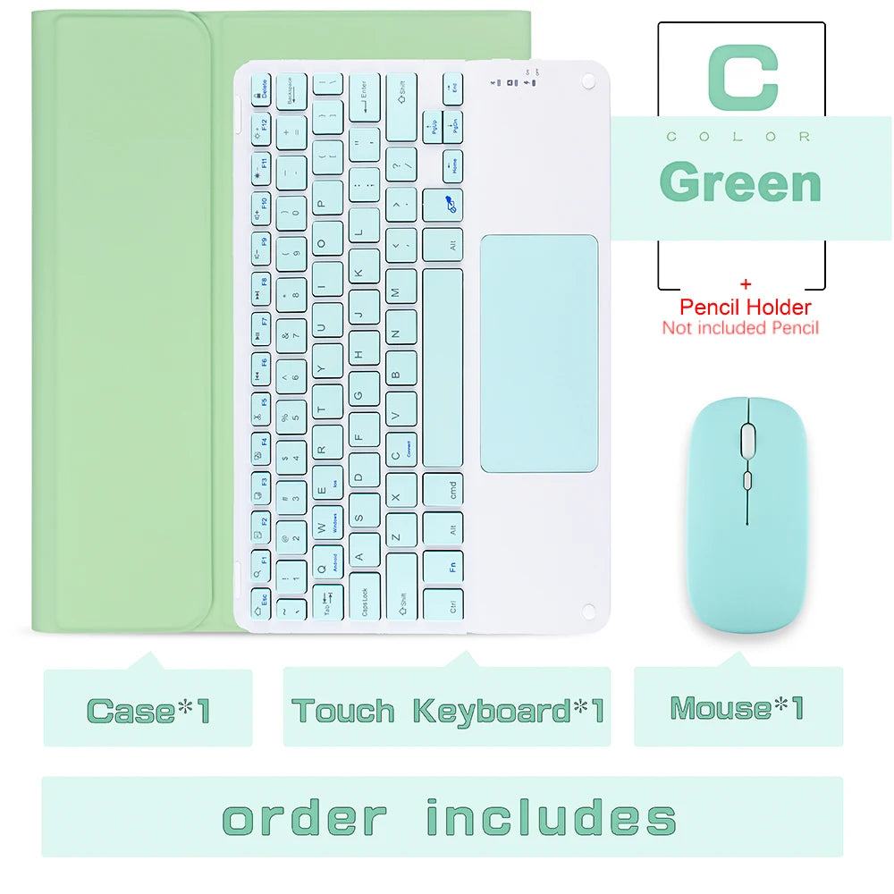 Kabellose Tastatur Maus Hülle für iPad Pro/Air