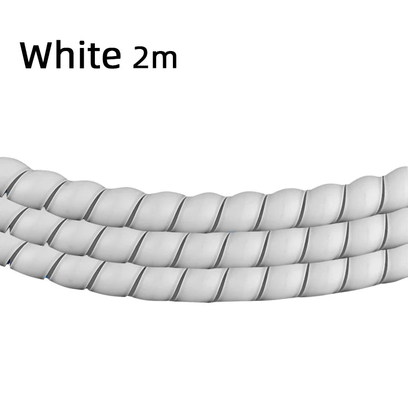 Spiralkabelschutz 2m Drahtschutz Rohr Motorrad Büro