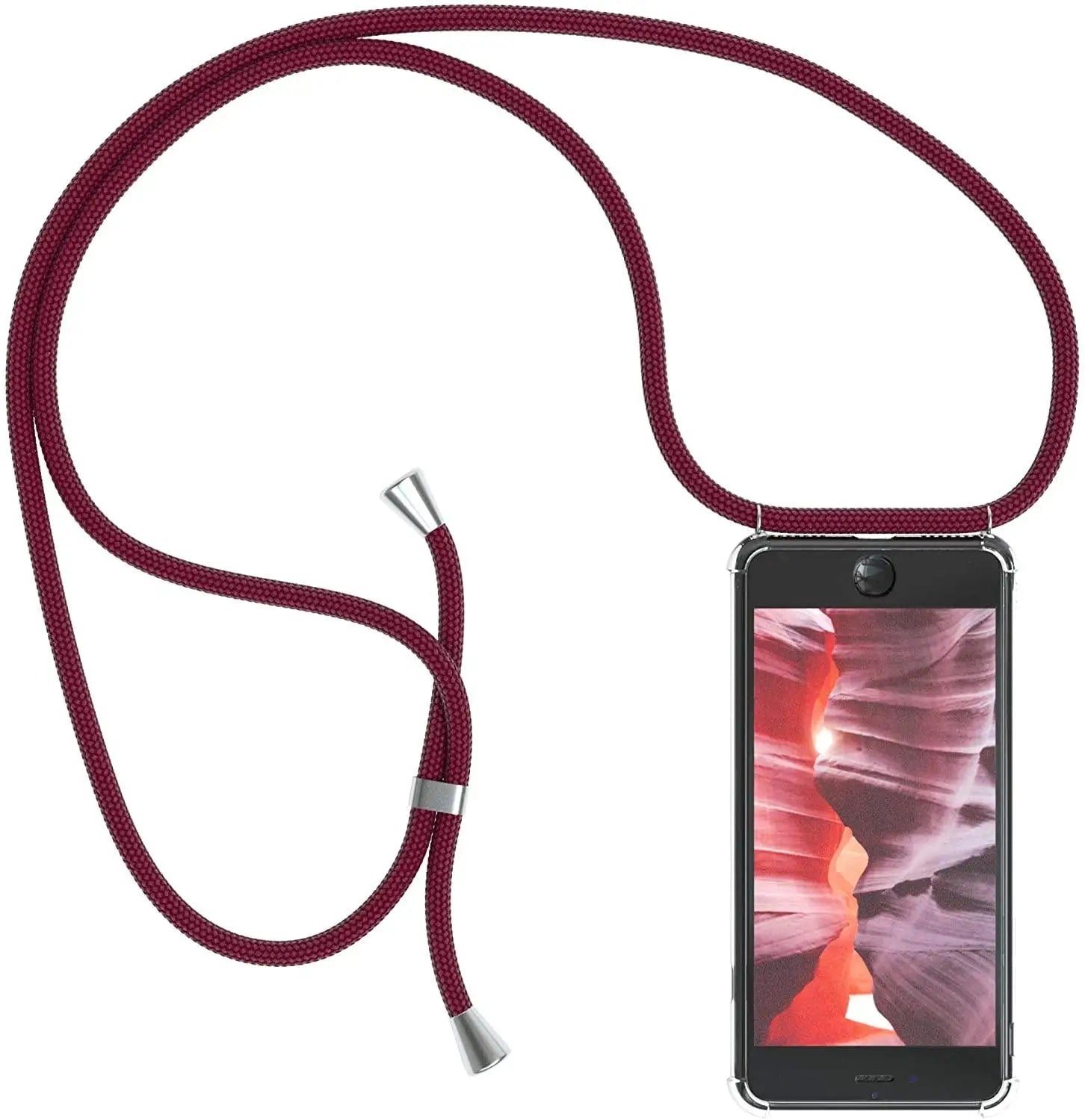 Clear Crossbody Lanyard Case with Shoulder Strap