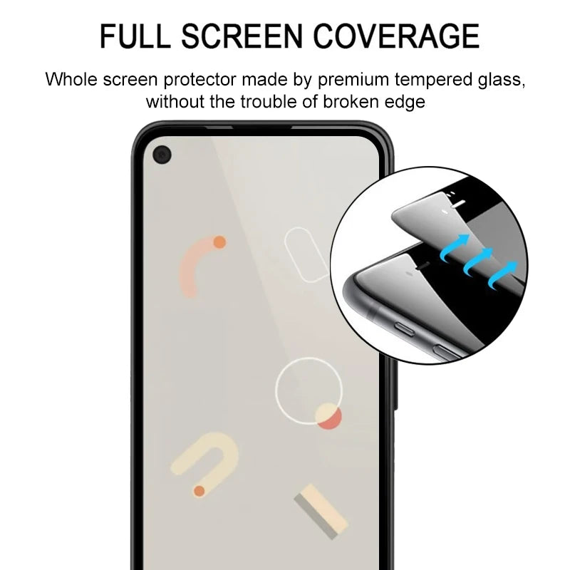 Google Pixel 4a Full Adhesive Screen Protector Glass