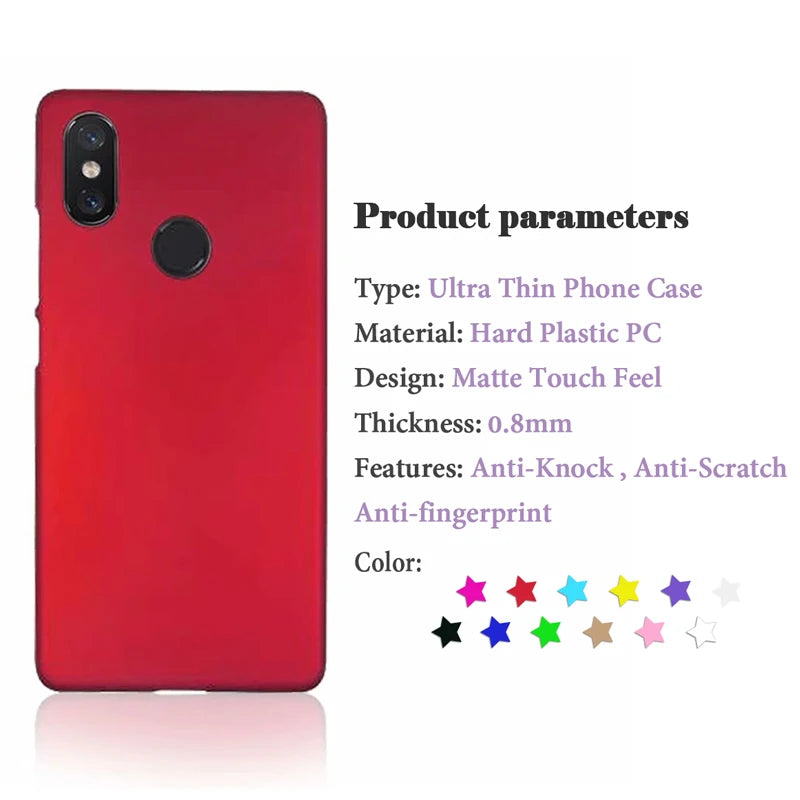 Xiaomi Mi X3 Hülle Matt Hart