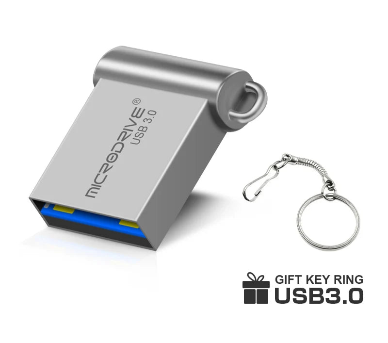 Super Mini USB 3.0 Stick Metall 64 GB
