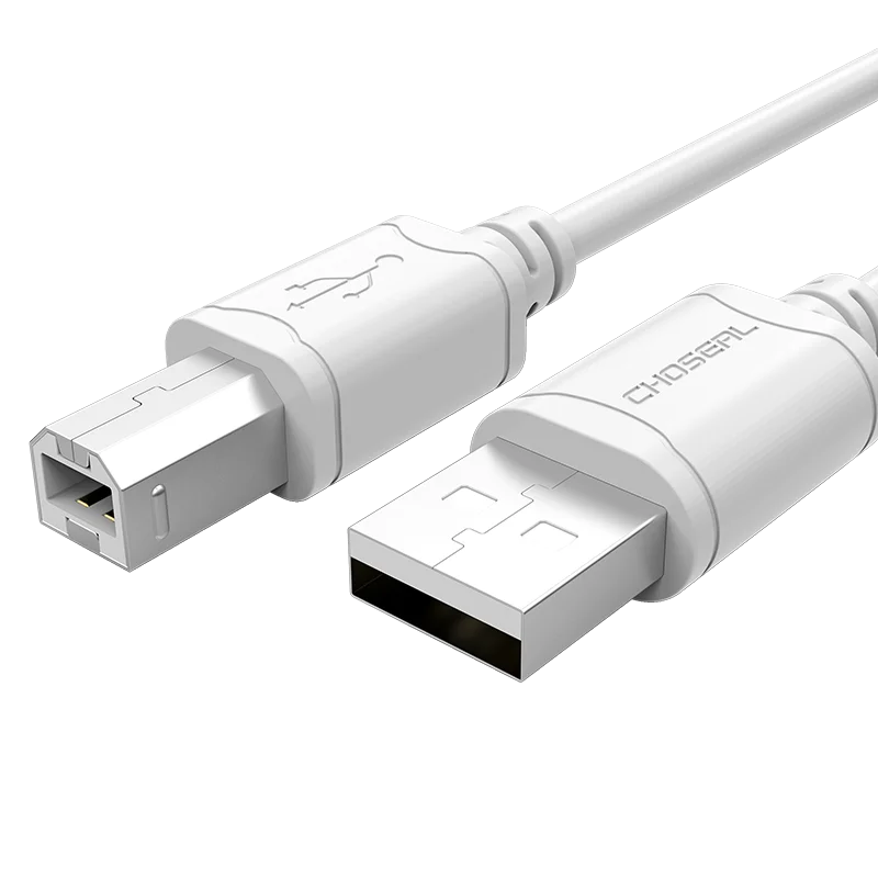CHOSÉAL USB Druckerkabel USB A zu B 2.0