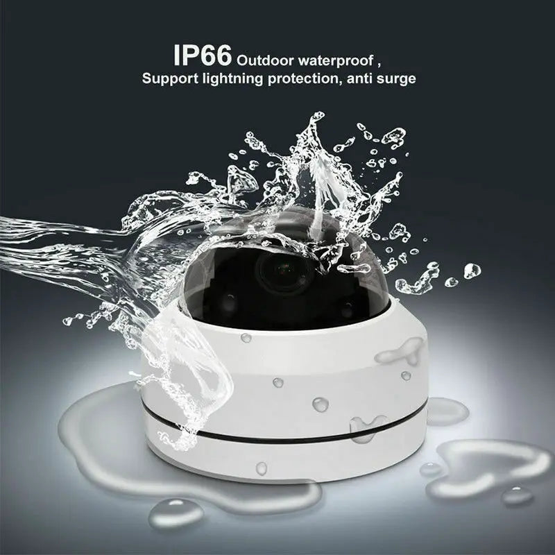 5MP PTZ IP dome camera with PoE & 5X zoom outdoor