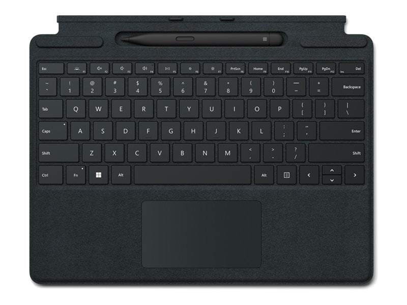 MICROSOFT Surface Pro 11/10/9/8 Keyboard/Typecover with Slim Pen COMM black Switzerland