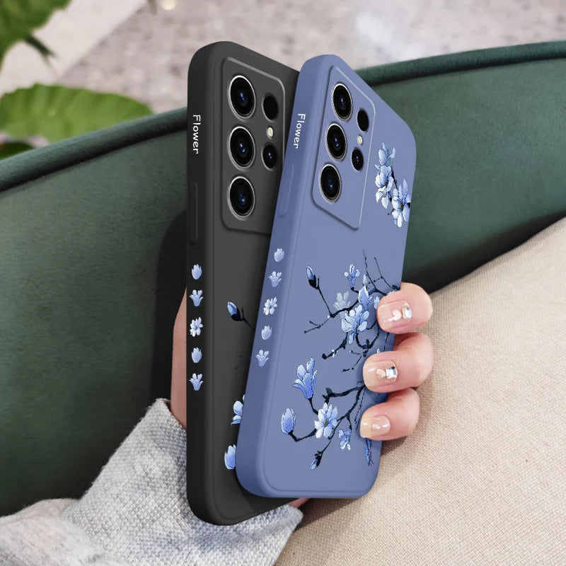 Blooming Orchidee Hülle Samsung Galaxy S25 Ultra