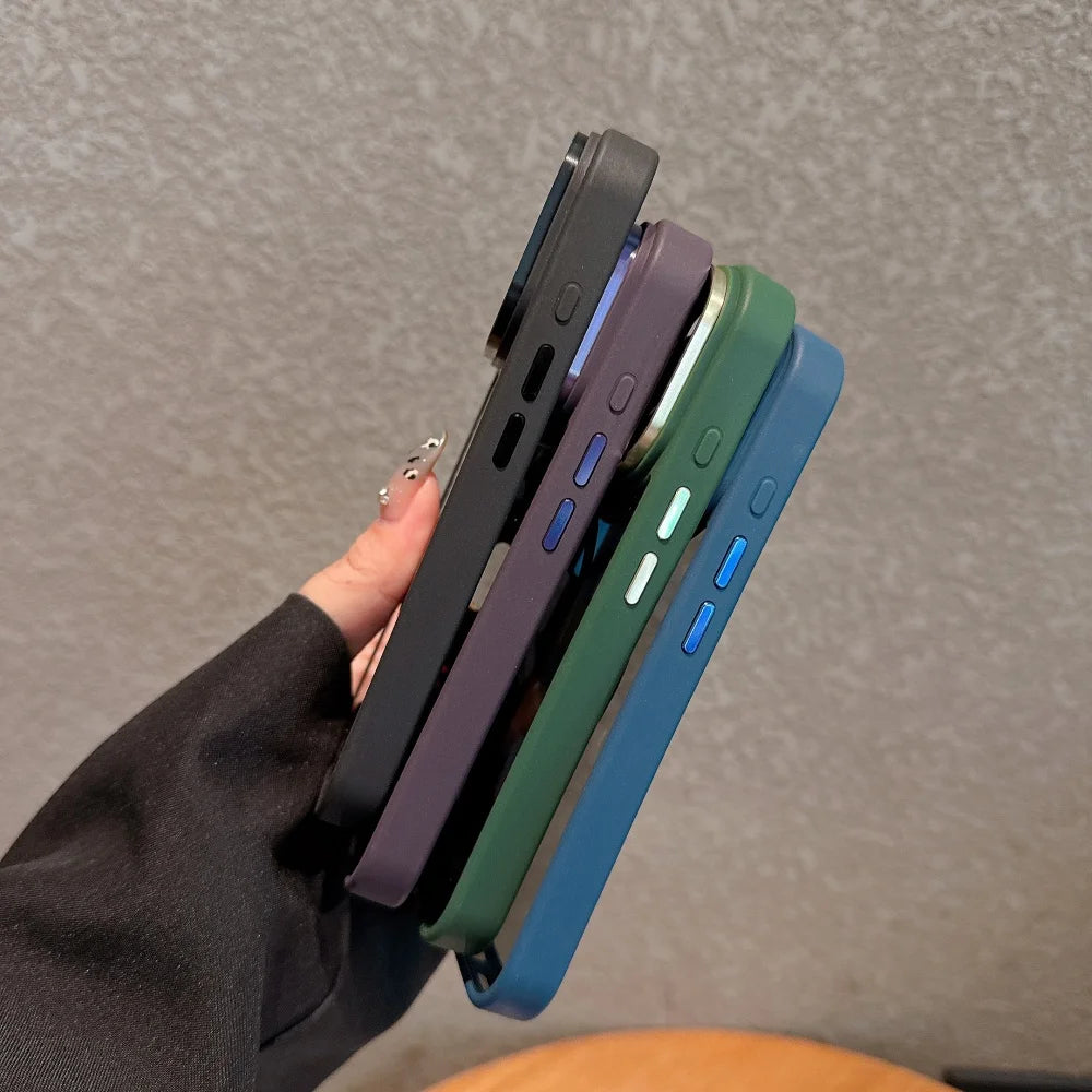 MagSafe transparent hard acrylic case for iPhone 17 Pro Max