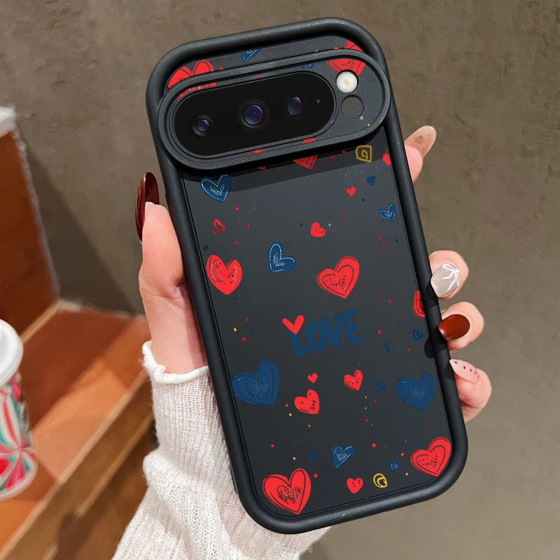 Soft Heart TPU Case for Google Pixel 9 Pro