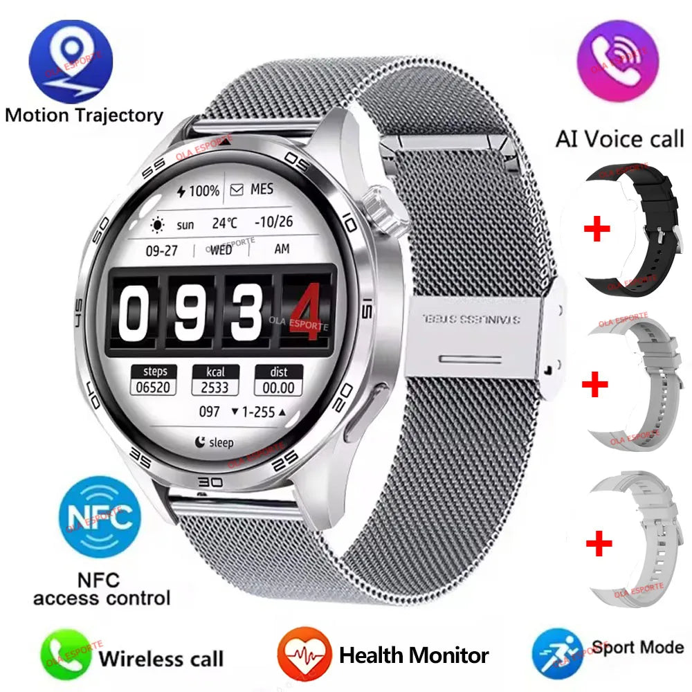 Uhr 5 Pro GPS Smartwatch Herren mit AMOLED Display