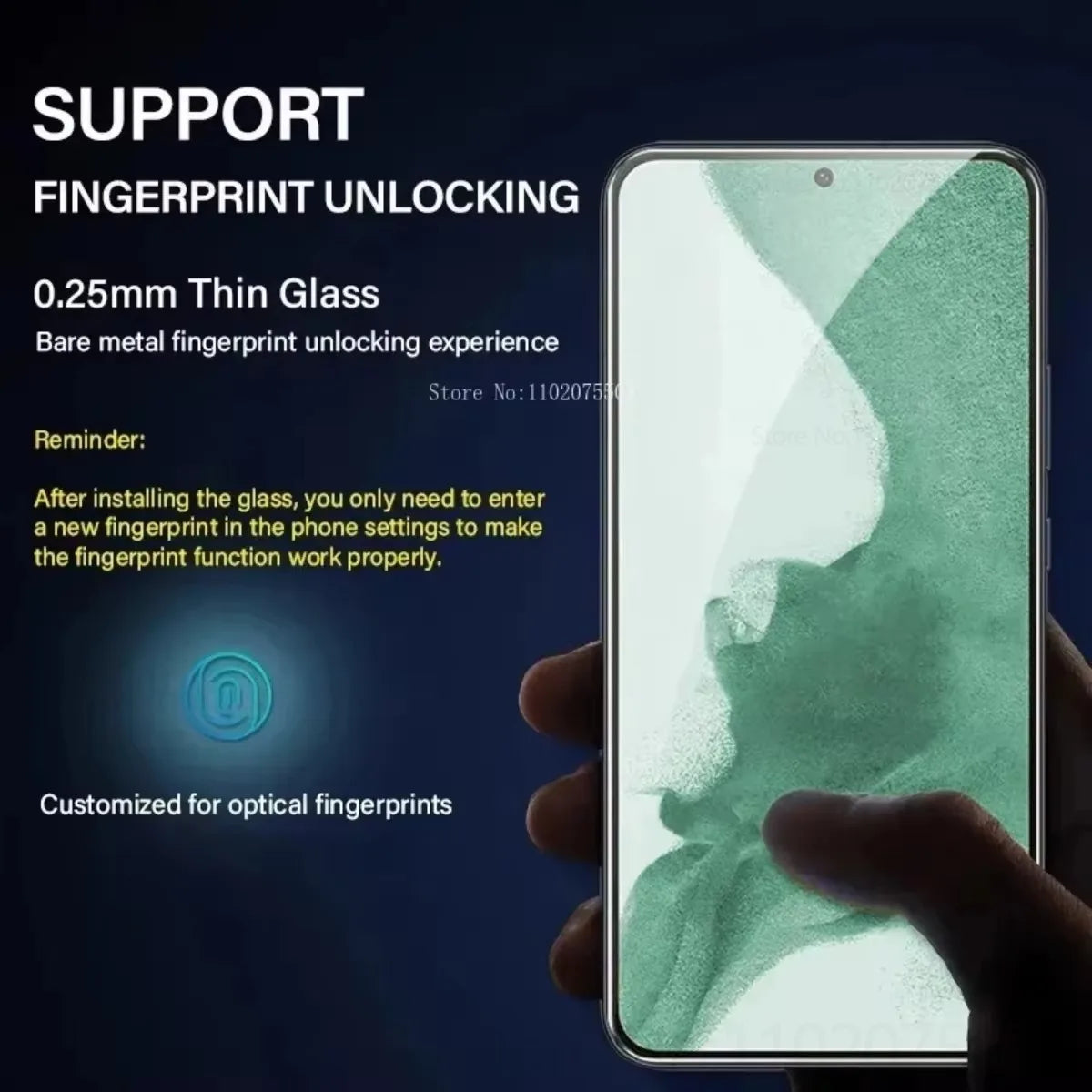 3er Panzerglas für Samsung Galaxy S8–S25 Ultra