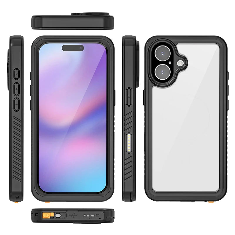 Shellbox Waterproof Full-Cover Case for iPhone 17