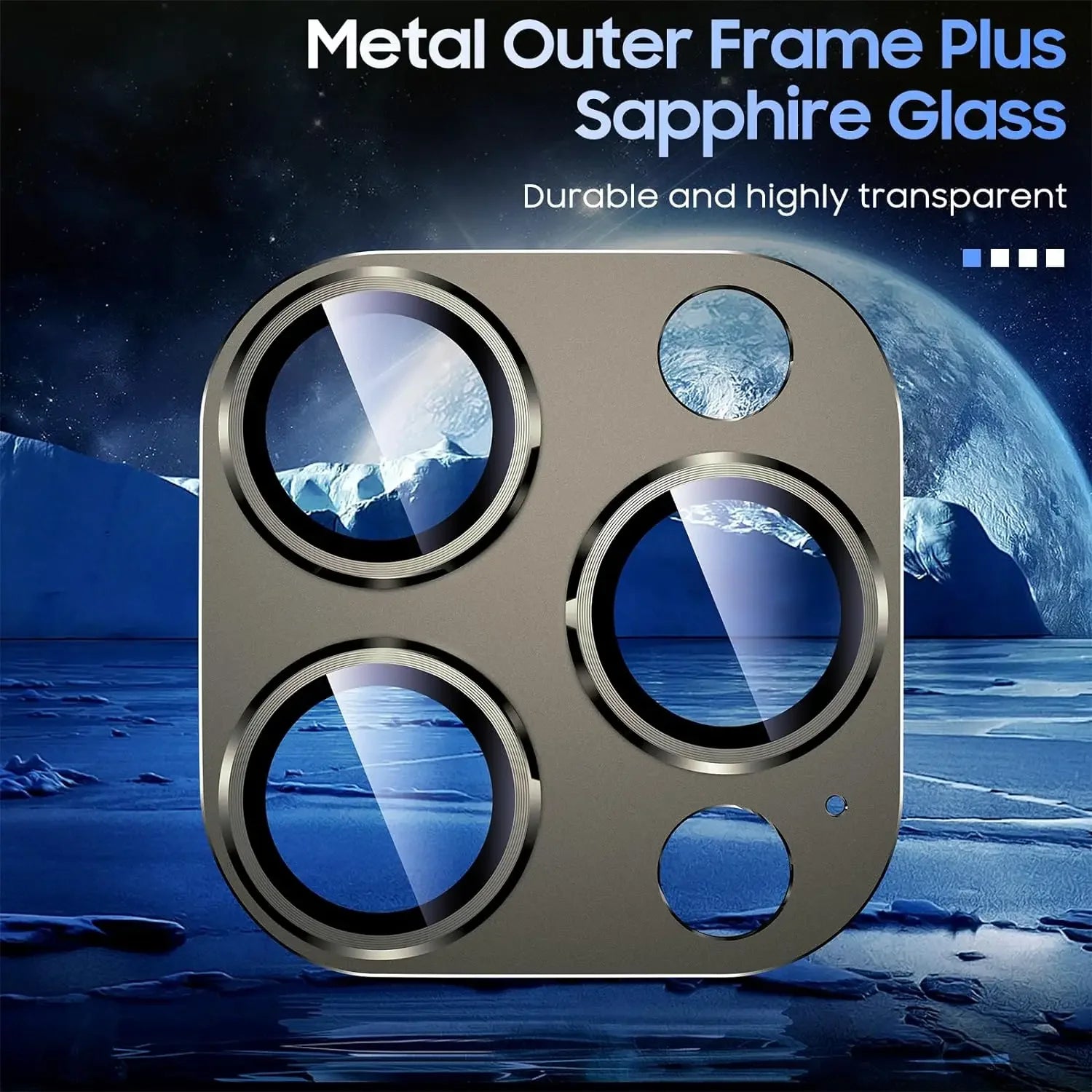 Titan Kamera-Schutz iPhone 15/14/13