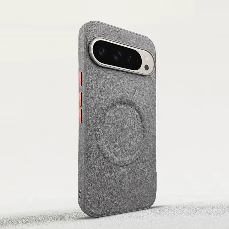 Magnetische Lederhülle Pixel 10/9 Pro/9A