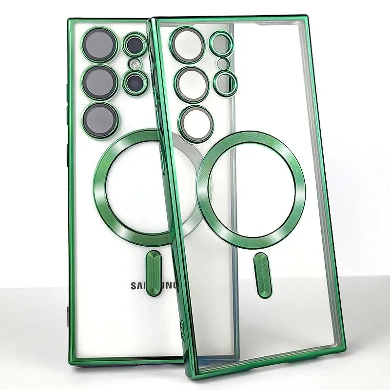 Magnetische Magsafe Hülle für Samsung S25/S24