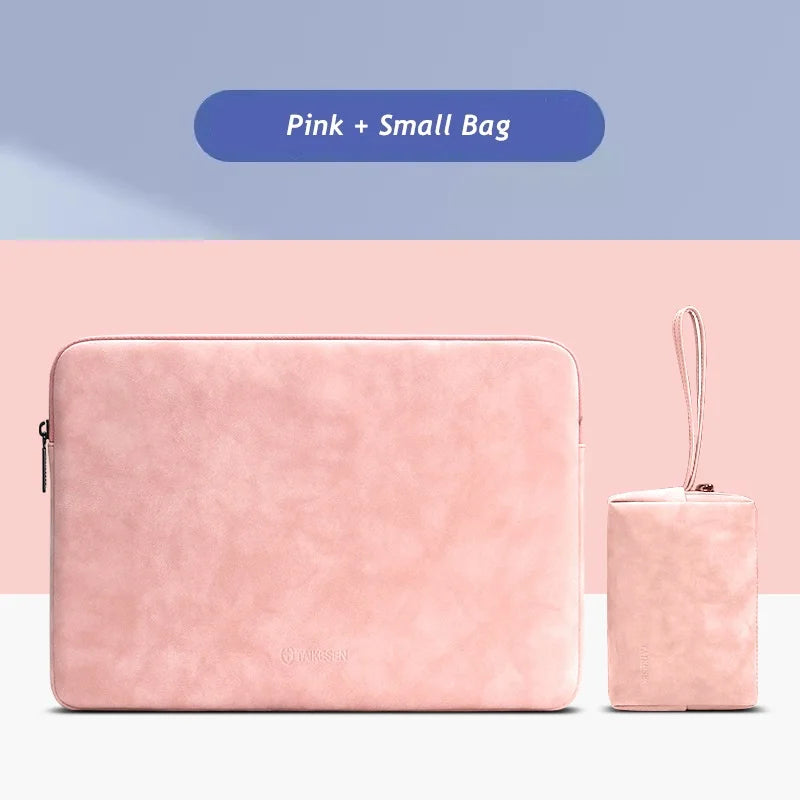 Elegante PU-Leder Laptoptasche für MacBook & Notebook