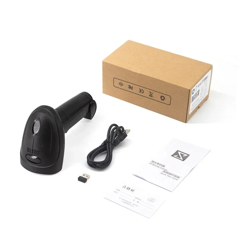 Wireless 2D barcode scanner with Bluetooth and USB