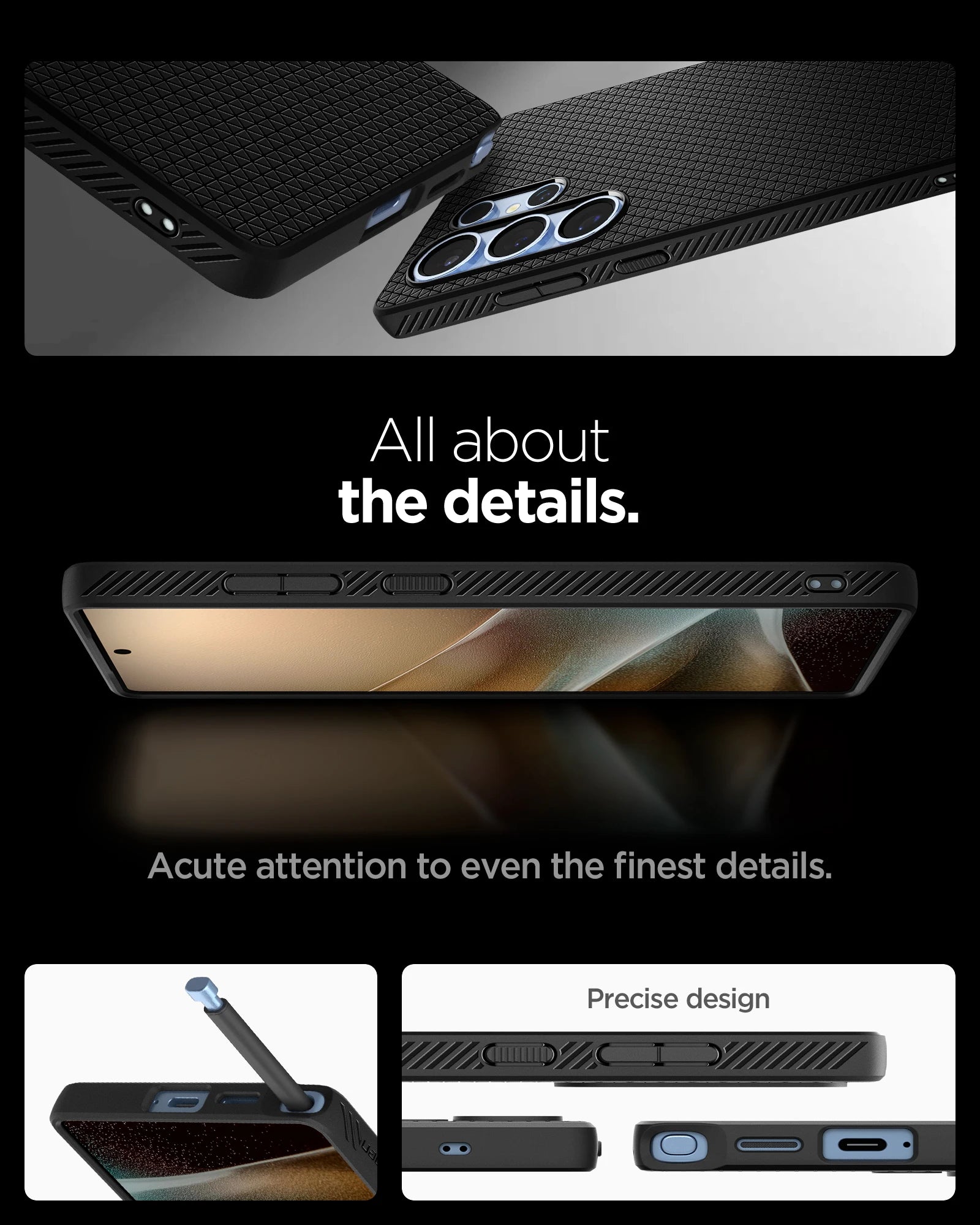 Schlanke Liquid Air Hülle für Galaxy S25-Serie