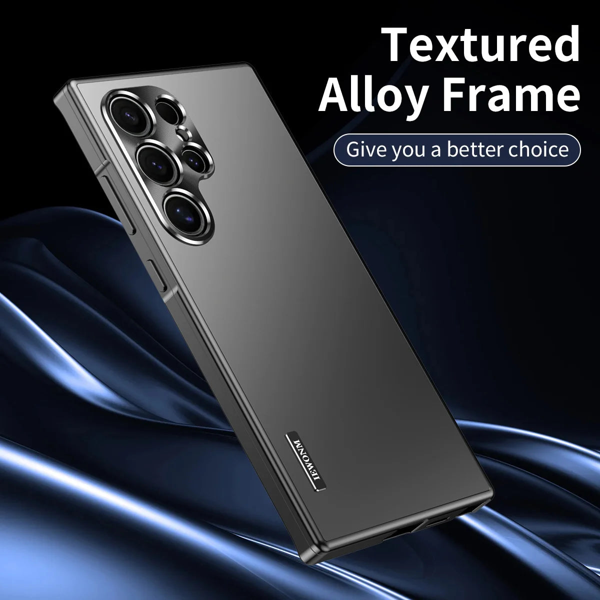 Magnetic aluminum case for Samsung S25 Ultra