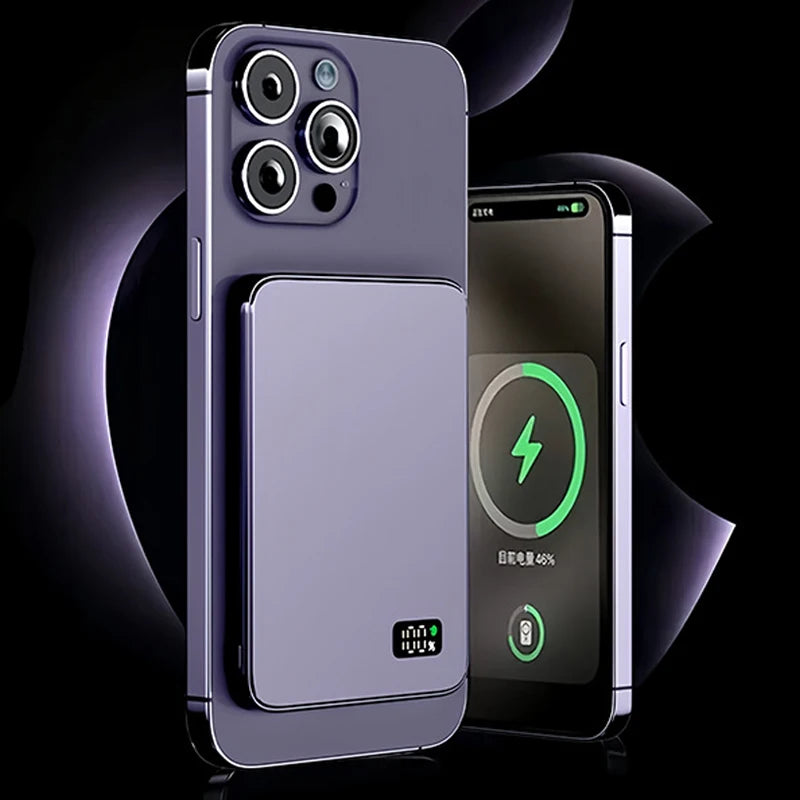 Ultradünne MagSafe Powerbank mit LED