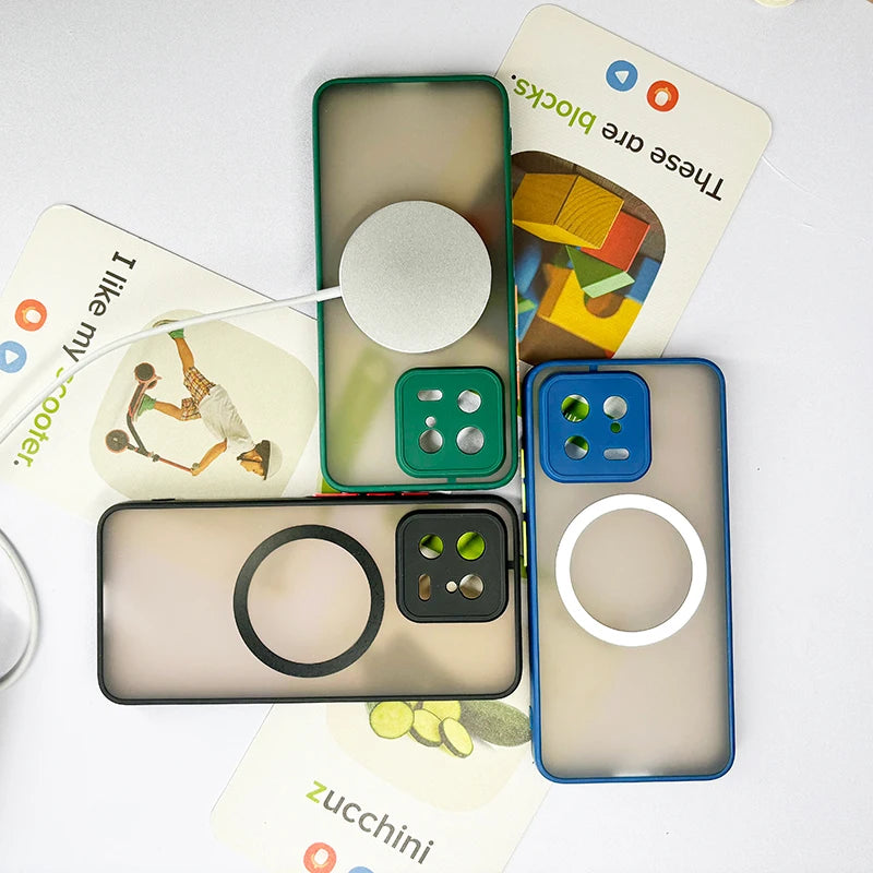 Luxuriöse matte magnetische Hülle Xiaomi