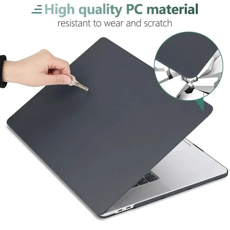 Matte Laptop-Hülle für MacBook M3 M4