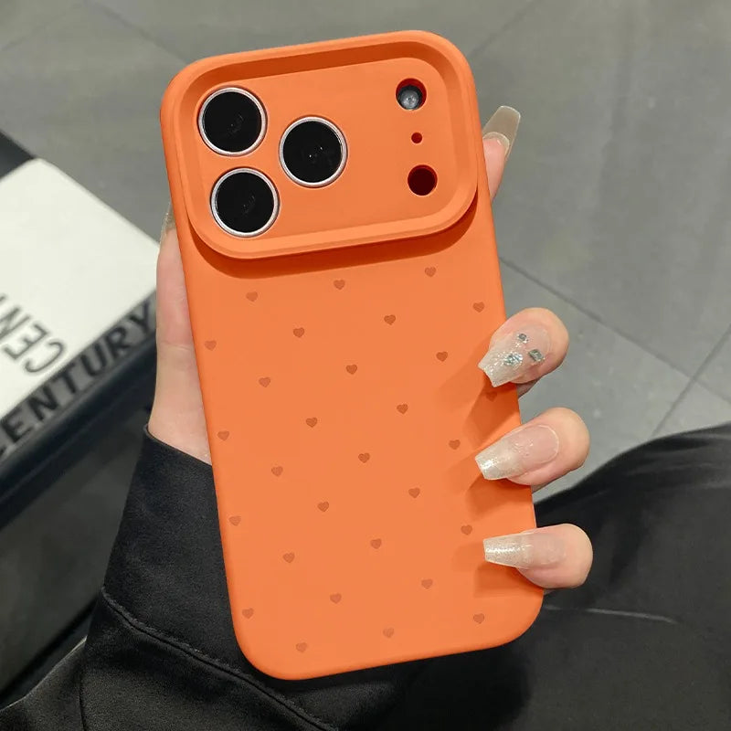 Niedliche Herz Candy Case für iPhone 17