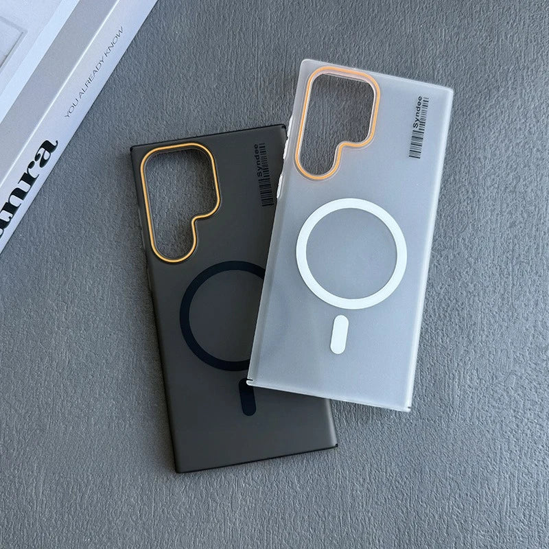 Luxus Magsafe-Hülle für Galaxy S25/S24