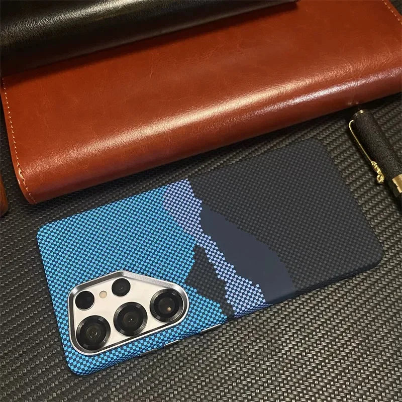 Luxus Carbon Magsafe Hülle Samsung