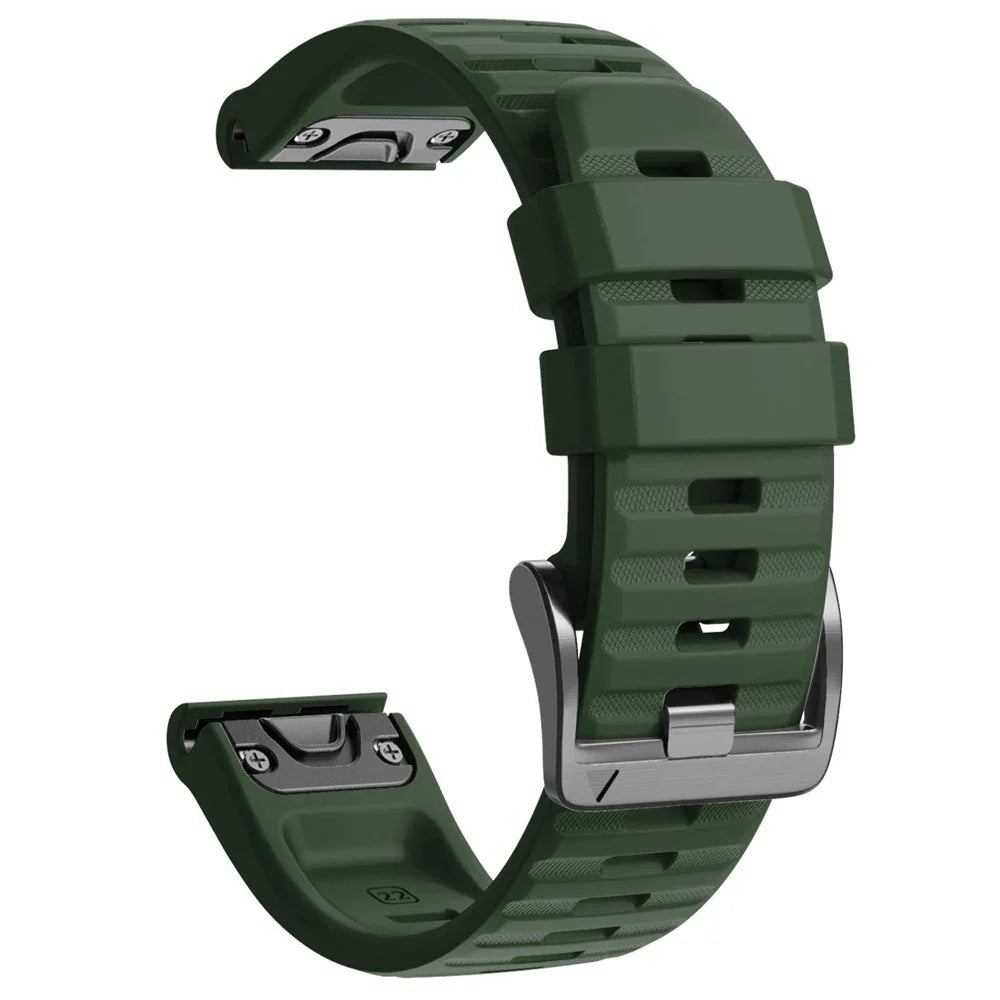 Silikon Uhrenarmband QuickFit 22/26 mm – Flexibel & Langlebig