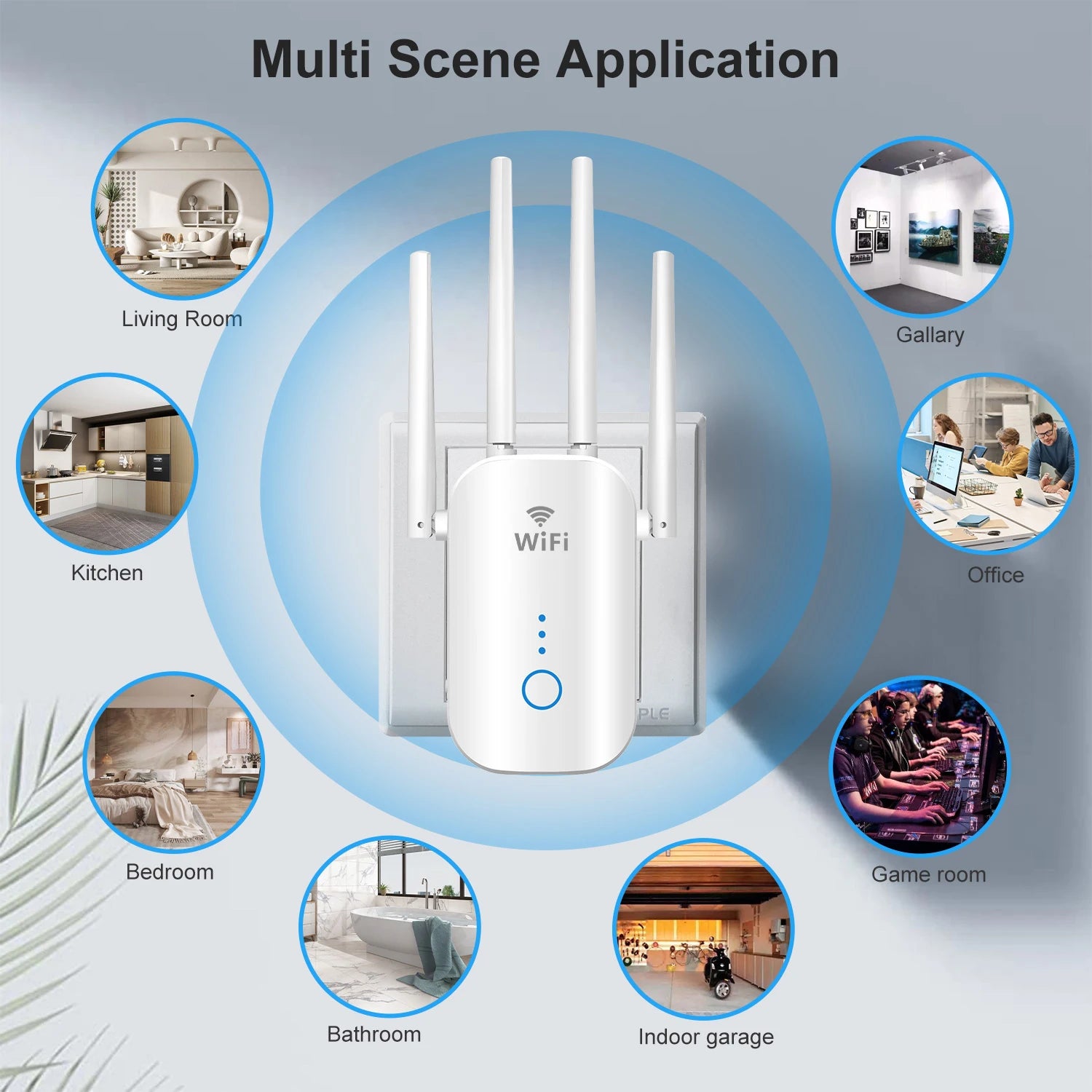 Comfast 1200Mbps Dual-Band WiFi Repeater