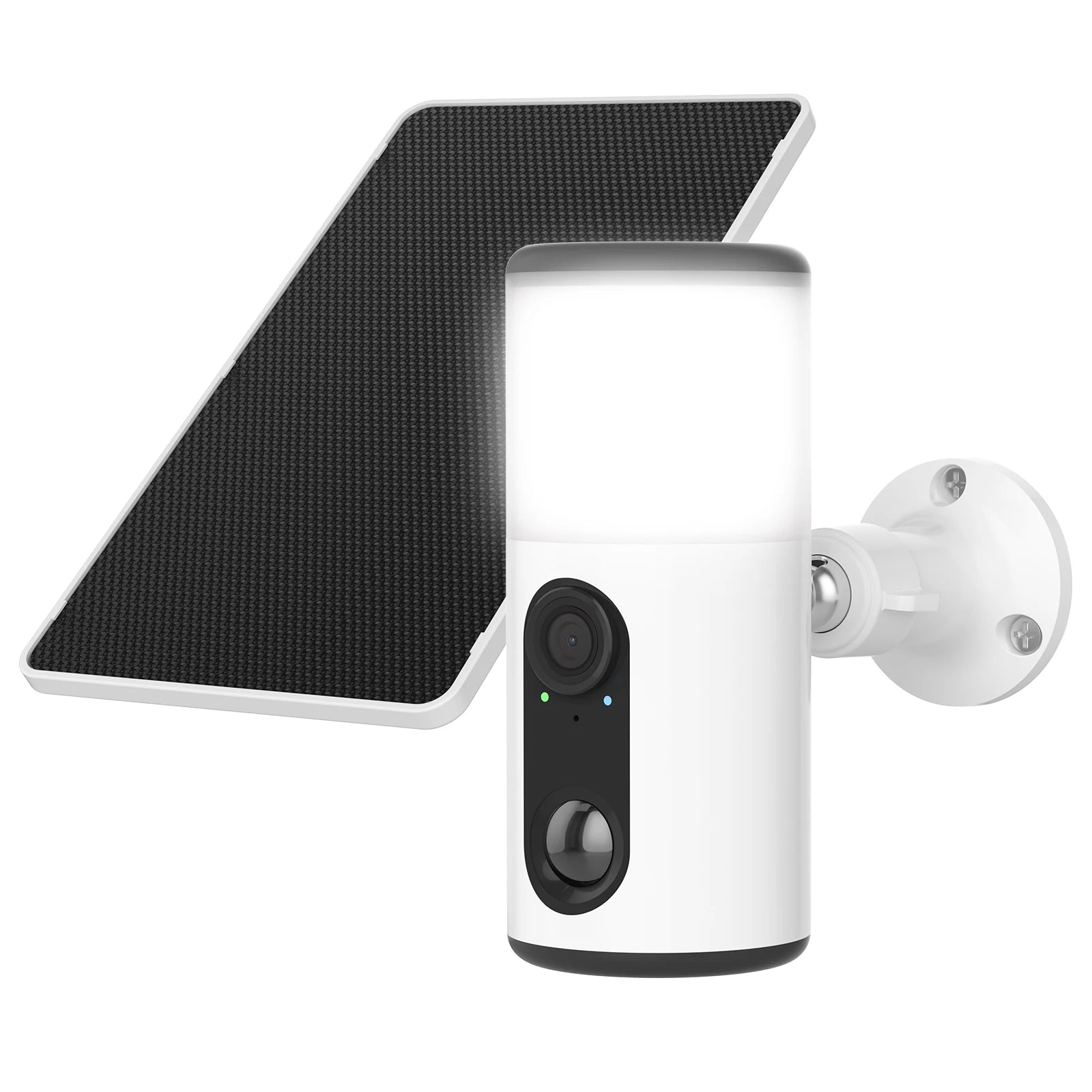 Solar floodlight camera 2K WiFi battery outdoor surveillance