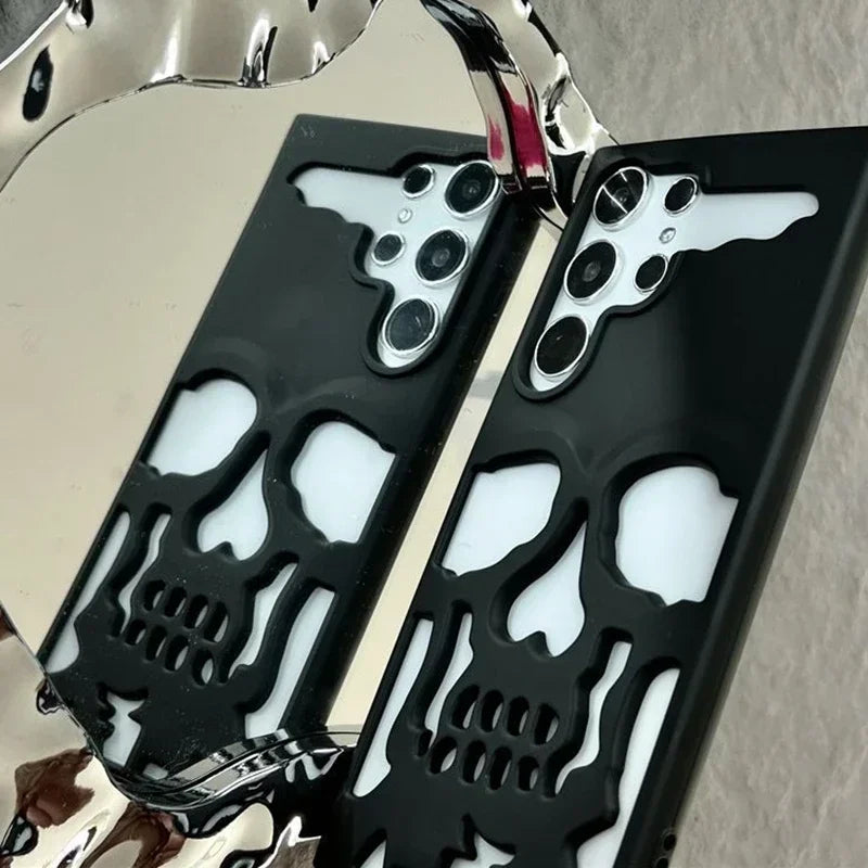 Ghostface Metal Case for Galaxy S23 S24 S25