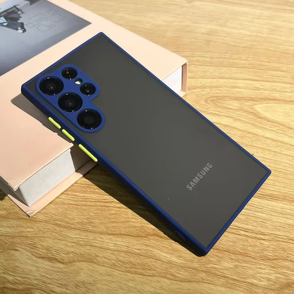 Stoßfeste Matte Hülle für Samsung Galaxy S25