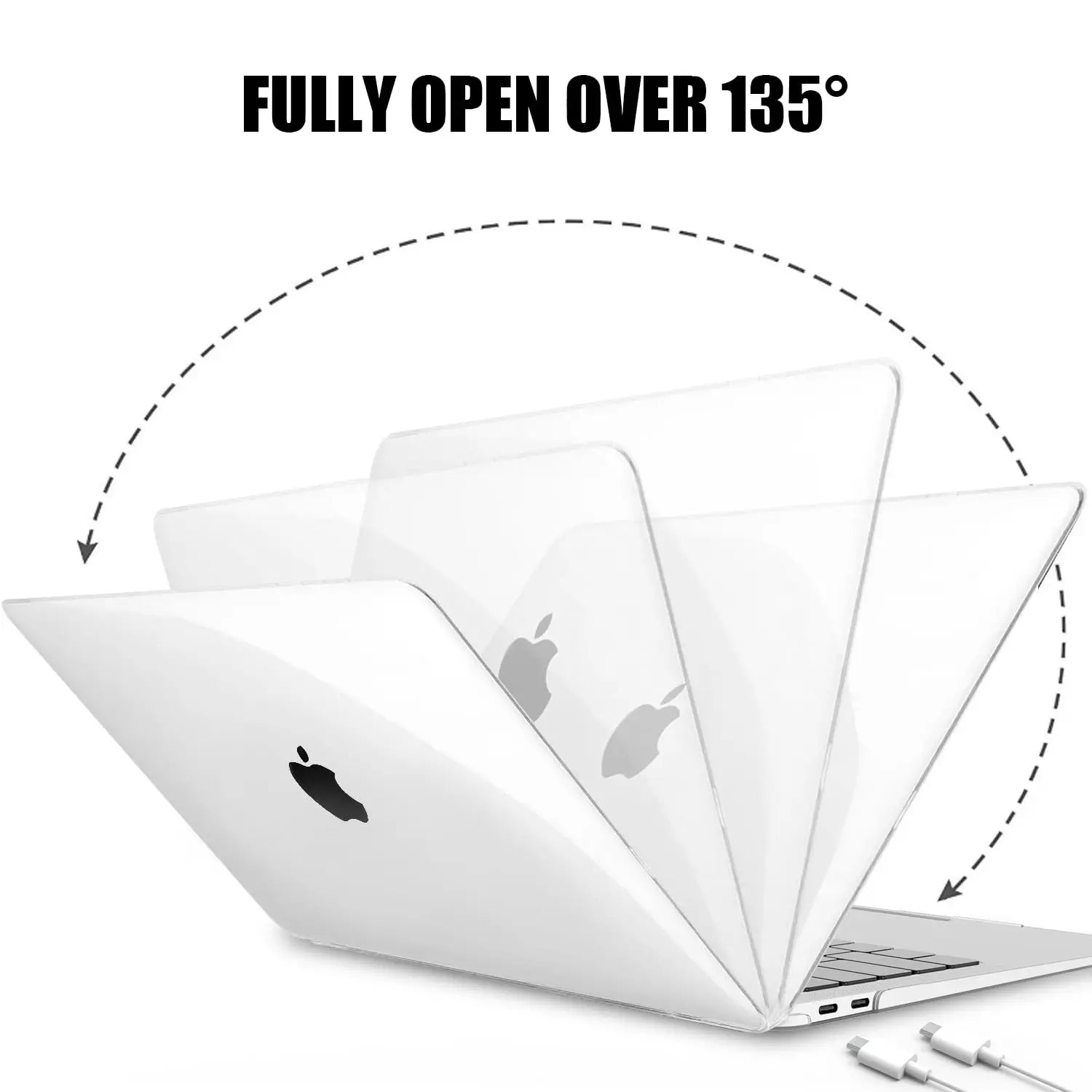 Kristall-Laptophülle MacBook 13–13,6 Zoll