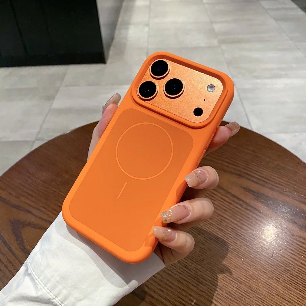 Liquid silicone case for iPhone 17 Magsafe