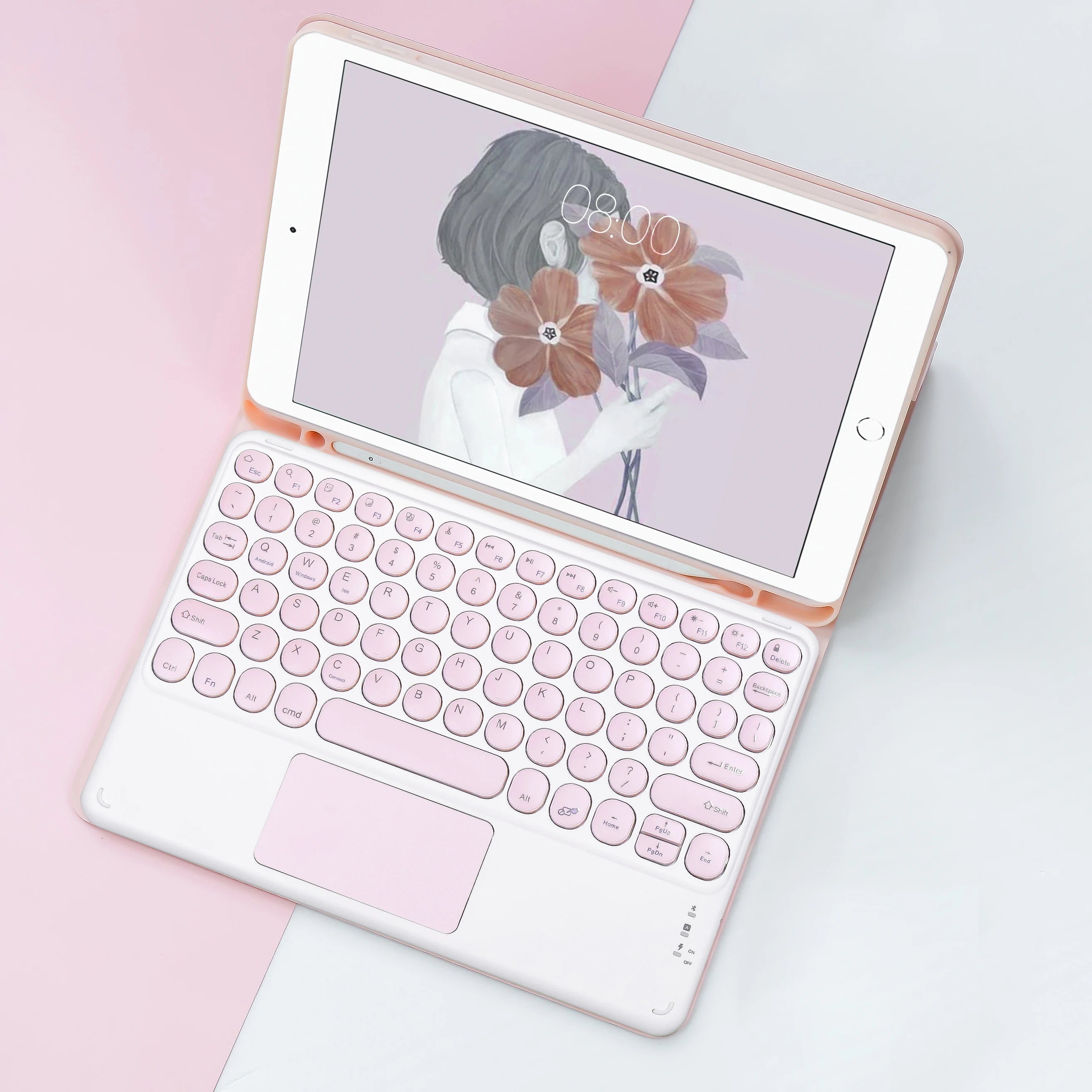 Kabellose Tastatur Maus Hülle iPad Pro Air