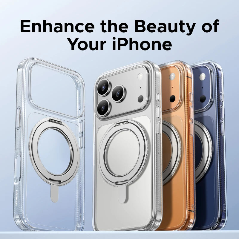 Magnetic 360° stand case for iPhone 17 Pro Max